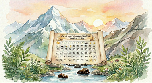 The 60-Day Shilajit Challenge: A Simple Way to Reclaim Your Natural Baseline