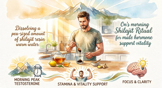 The Morning Protocol: How to Take Shilajit for Maximum Male Hormone Support