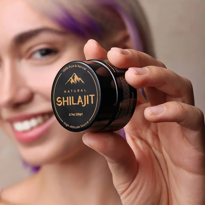 Himalayan Shilajit Resin - 100% Organic, Vegan & Non-GMO